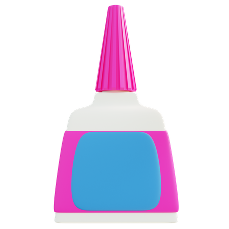 Glue Bottle  3D Icon