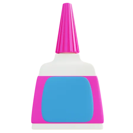 Glue Bottle  3D Icon