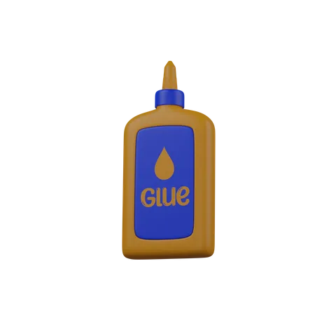 Glue Bottle  3D Icon