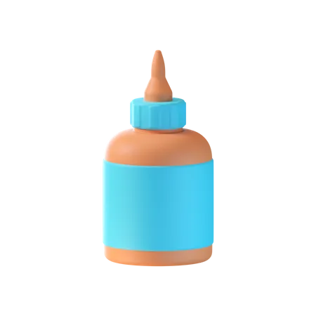 Glue Bottle  3D Icon