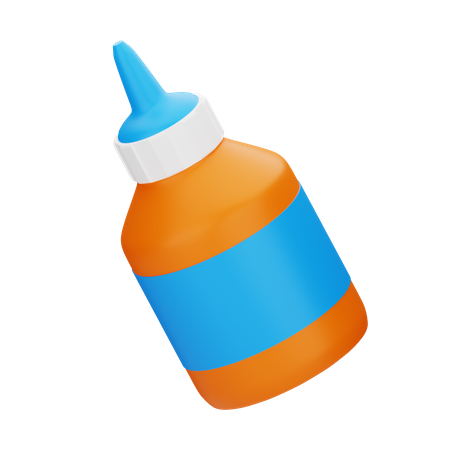 Glue Bottle  3D Icon