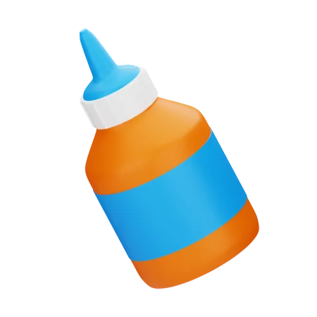 Glue Bottle  3D Icon