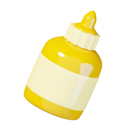 Glue Bottle  3D Icon