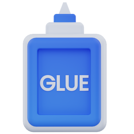 Glue Bottle  3D Icon