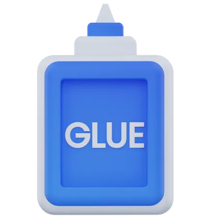 Glue Bottle  3D Icon