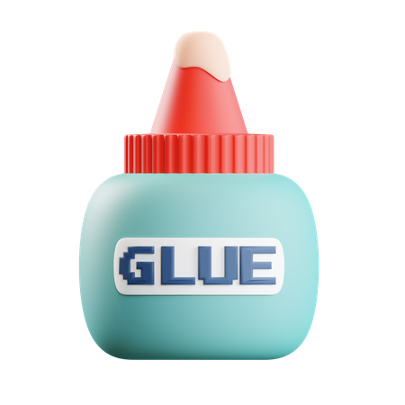 Glue Bottle  3D Icon