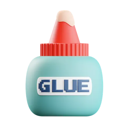 Glue Bottle  3D Icon