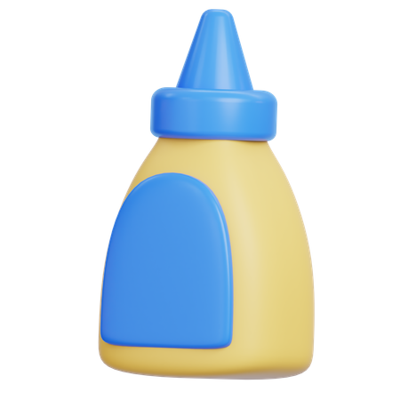 Glue Bottle  3D Icon