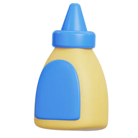 Glue Bottle  3D Icon