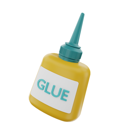 Glue Bottle  3D Icon