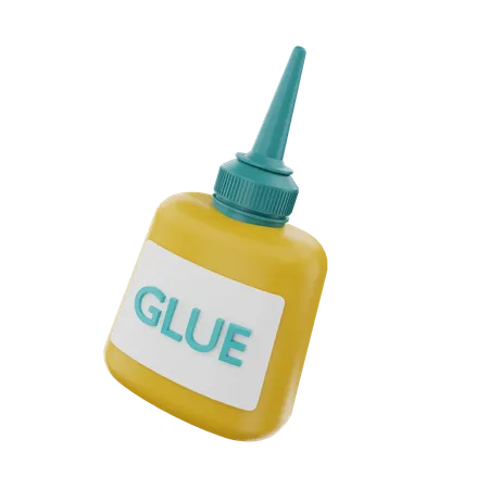 Glue Bottle  3D Icon