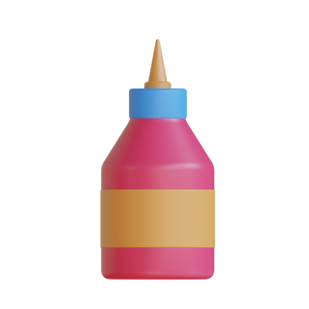 Glue Bottle  3D Icon