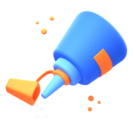 Glue Bottle  3D Icon