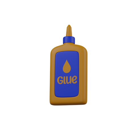 Glue Bottle  3D Icon