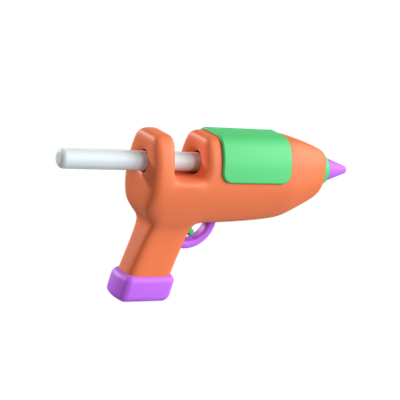 Glue Gun  3D Icon