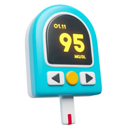 Glukometer  3D Icon