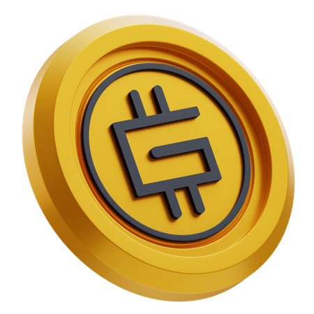 Criptomoeda GMT  3D Icon