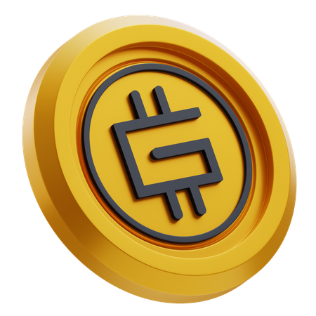 GMT Cryptocurrency  3D Icon