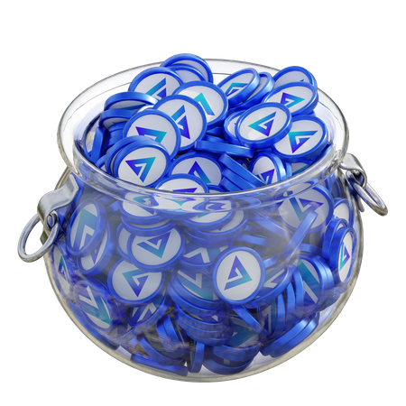 Gmx Clear Glass Pot  3D Icon