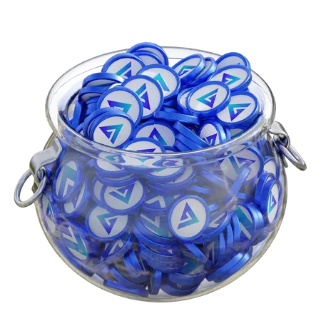 Gmx Clear Glass Pot  3D Icon