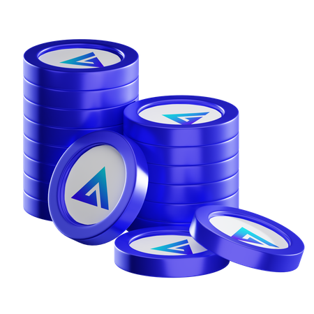 Gmx Coin Stacks  3D Icon