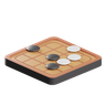 3d go board game logo