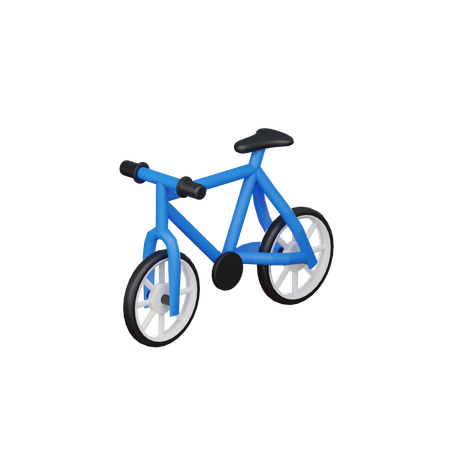 Go By Bicycle  3D Icon