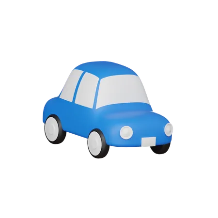 Go By Car  3D Icon