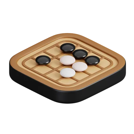 Go Game Board  3D Icon