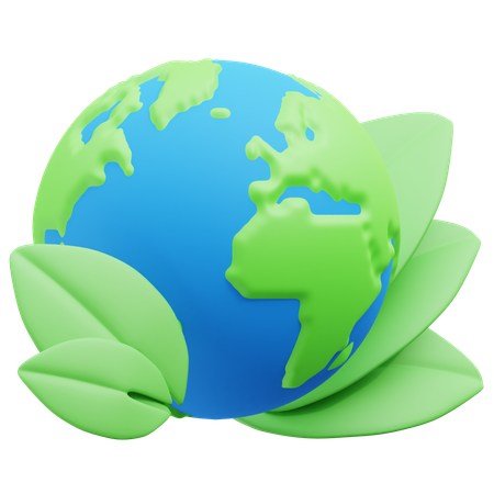 Go Green  3D Icon