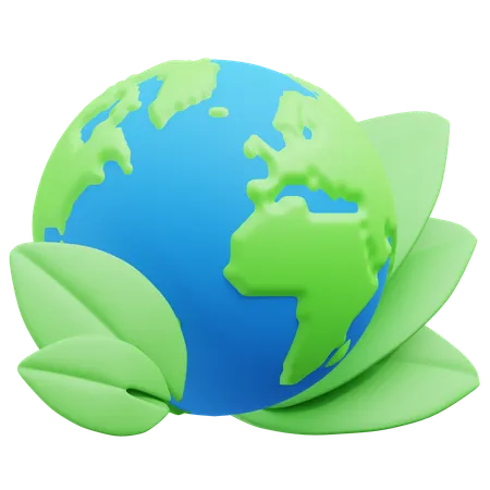 Go Green  3D Icon