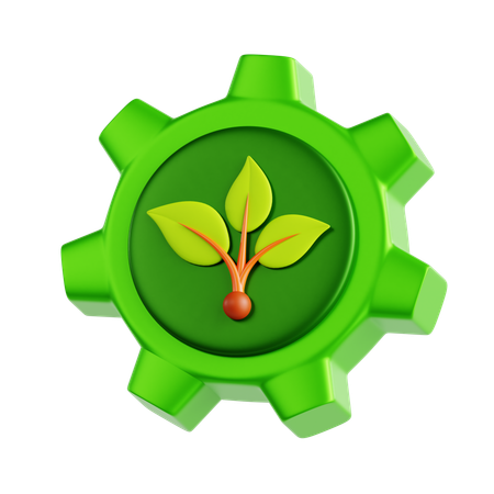 Go Green  3D Icon