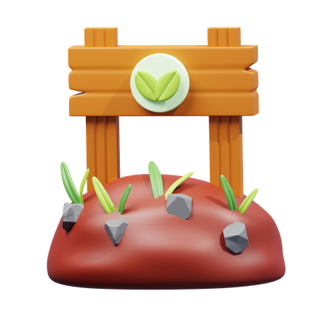 Go Green Plank  3D Icon