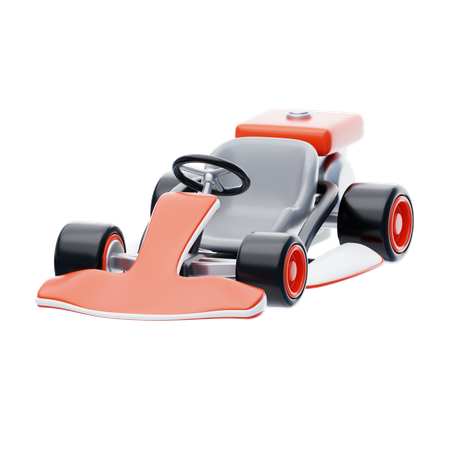 Kart  3D Icon