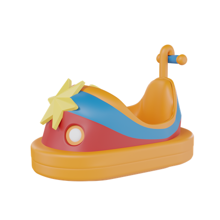 Go Kart  3D Icon