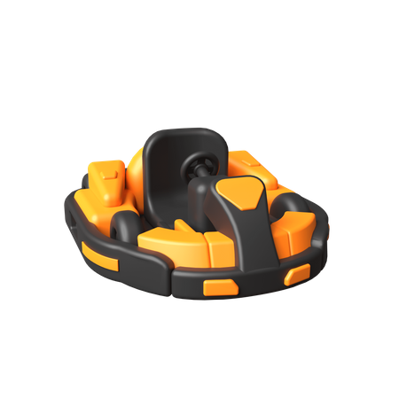 Go Kart  3D Icon