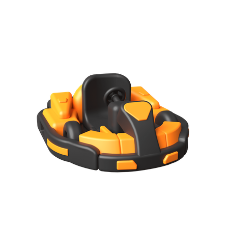 Go Kart  3D Icon
