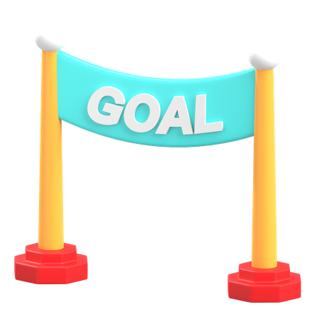 Goal  3D Icon