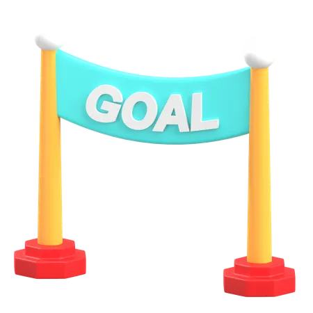 Goal  3D Icon