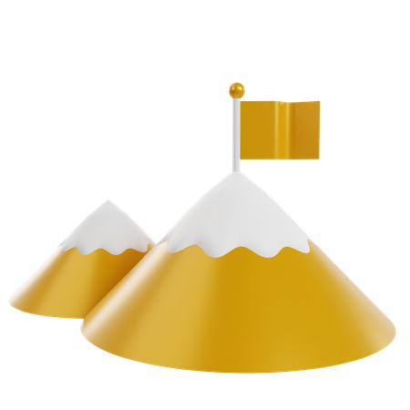 Goal Achievement  3D Icon