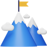 goal achievement 3d logo