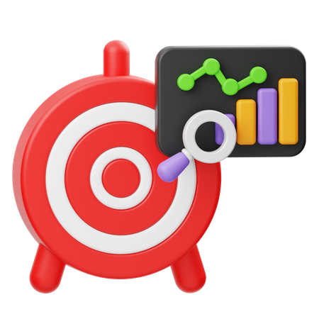 Goal Analysis  3D Icon