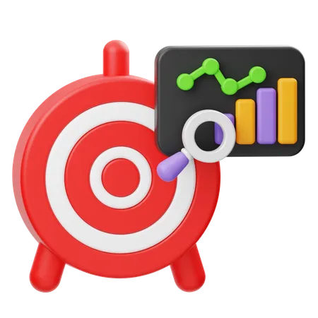 Goal Analysis  3D Icon