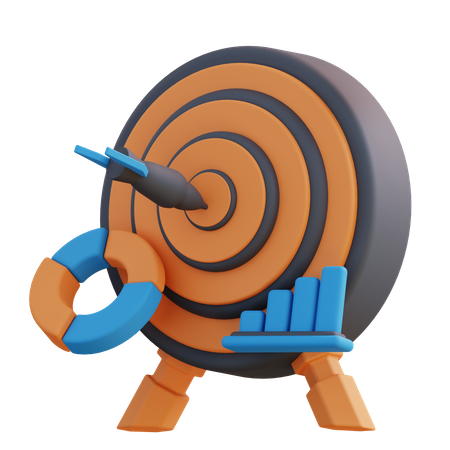 Goal Analysis  3D Icon