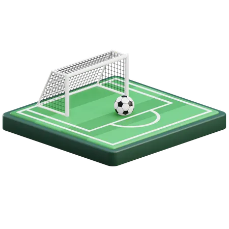 Goal Field 3D Icon