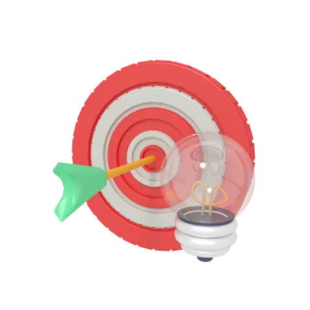 Goal Idea  3D Icon