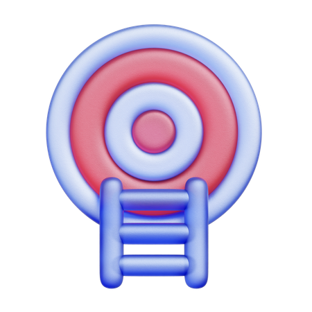 Goal Ladder  3D Icon