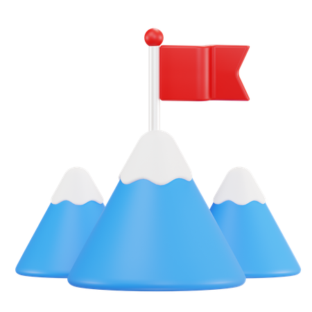 Goal Setting  3D Icon