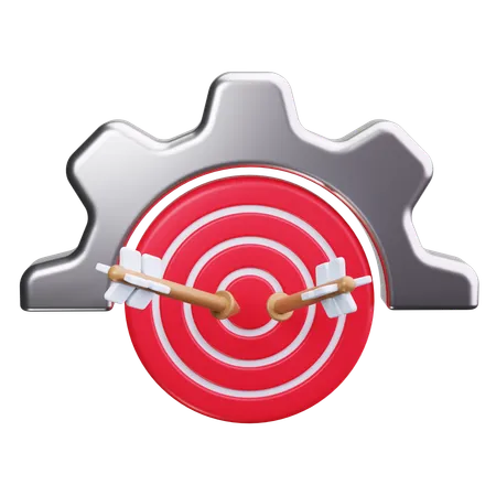 Goal Setting  3D Icon