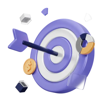Goal Target 3D Icon
